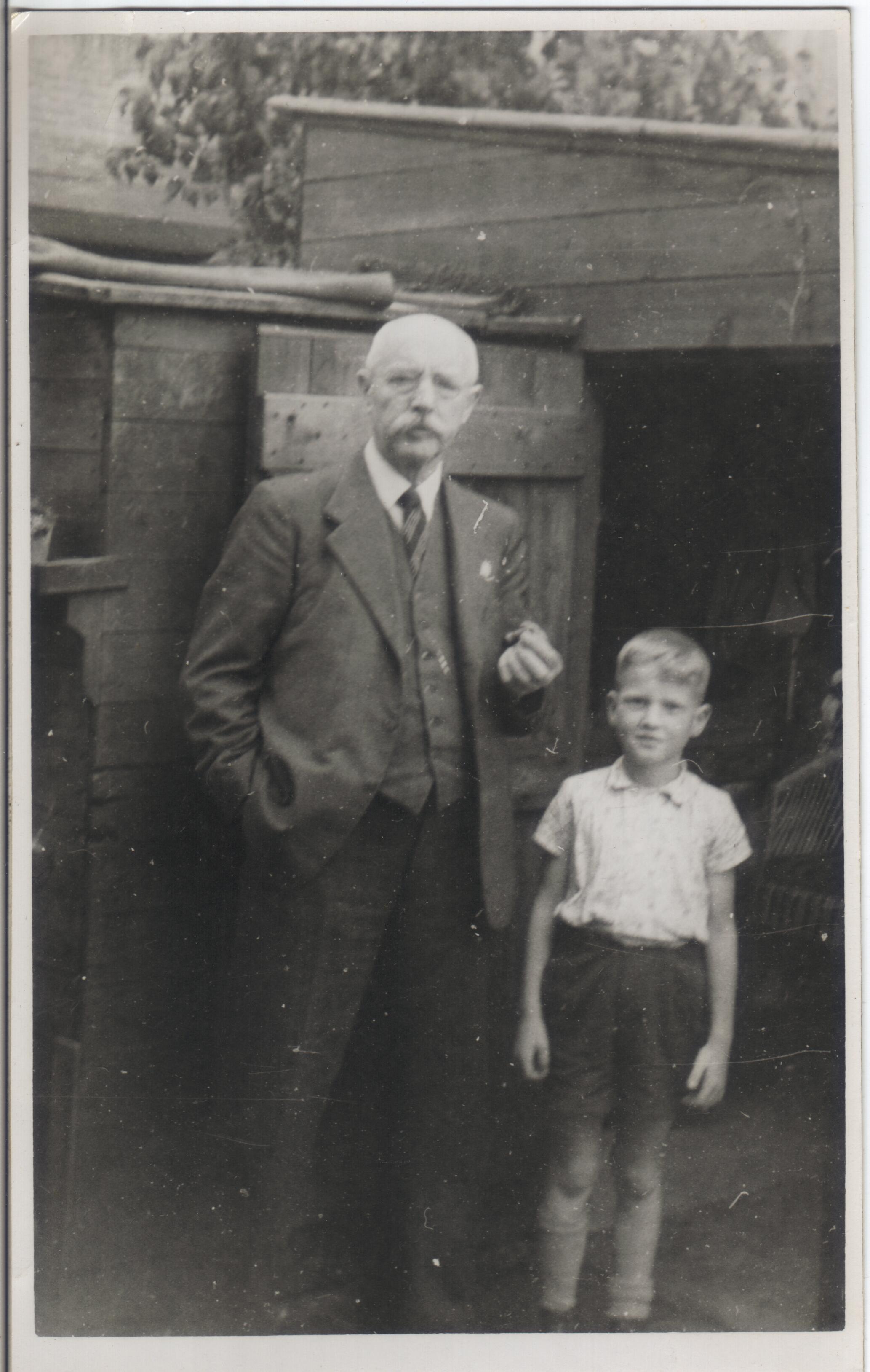 opa Faber en Hans
